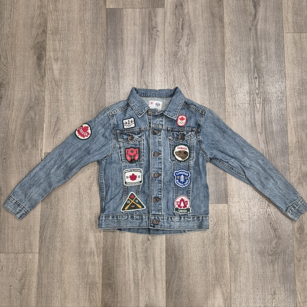 HUDSON'S BAY CO. 2012 Olympic Edition Jean Jacket